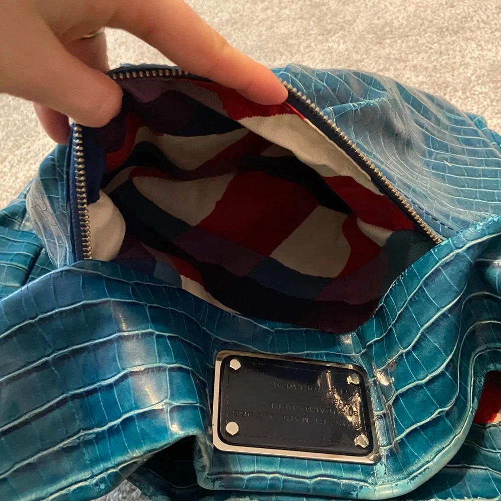Marc‎ By Marc Jacobs Croc Embossed Hobo purse